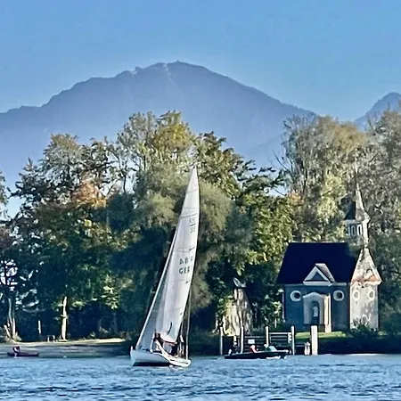 Zuhaeusl Am Chiemsee Lägenhet *